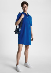 Tommy Hilfiger MODERN POLO Day dress ultra blue MODERN POLO Повседневное платье ультра синий