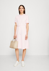 Tommy Hilfiger OPENWORK Shirt dress pastel pink АЖУР Платье-рубашка пастельно-розовый