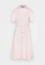 Tommy Hilfiger OPENWORK Shirt dress pastel pink АЖУР Платье-рубашка пастельно-розовый