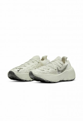 Nike Sportswear SPACE HIPPIE Sneaker low light bone summit sail SPACE HIPPIE Низкие кроссовки женские легкий костяной вершинный парус
