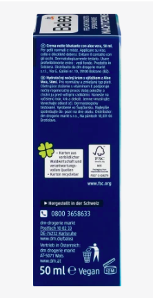 Balea (Балеа) Feuchtigkeitsspendende Nachtcreme Увлажняющий Ночной крем для лица , 50 мл