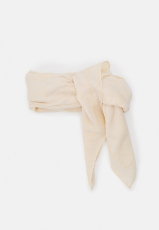 Tommy Hilfiger ICONIC MONOGRAM SQUARE SCARF Foulard weathered white mix ШАРФ ICONIC MONOGRAM SQUARE платок выветренная белая смесь