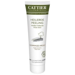 Cattier Weisse Heilerde Peeling fur alle Hauttypen  Пилинг белой лечебной глиной для всех типов кожи
