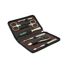 ERBE Wasserbuffel &amp; Juchten Etui 7-teilig  Водяной буйвол и Юхтен 7 шт.