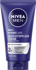 NIVEA MEN HydroCare Gesichtspflege Creme, 75 ml, Нивеа Мужской крем для лица, провитамин B5, 48ч увлажнение, лёгкая текстура, 75 мл