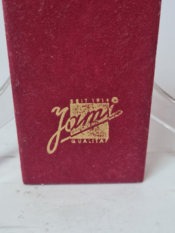 Ложка серебряная винтажная Jami-Favorit в заводской коробке с паспортом изделия, 17 x 6 см, Германия, 1960-70гг.