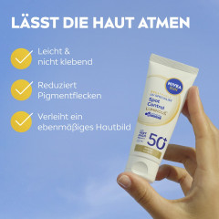NIVEA SUN UV Gesicht Experte Anti-Pigmentflecken Sonnenschutz LSF 50+, 40 ml, Нивеа Солнцезащитный крем для лица, SPF 50+, Luminous630, против пигментных пятен, 40 мл