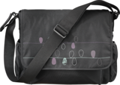 babylove schwarz Черная Сумка для Молодых Мам с Внутренними Карманами и Возможностью Закрепить на Коляске, 1 шт