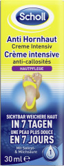 SCHOLL Anti-Hornhaut-Creme Intensiv, 75 ml, Шолль Крем против огрубевшей кожи стоп интенсивный, салициловая кислота, мочевина, 75 мл