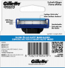GILLETTE Rasierklingen, Mach3 Turbo, 5 St, Джилетт Сменные кассеты Mach3 Turbo для мужской бритвы, 5 шт.