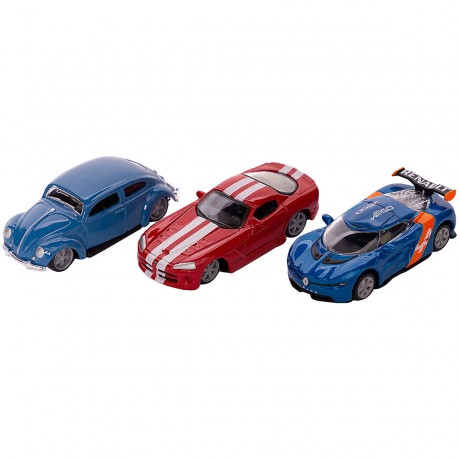 Bburago Spielzeugautos 3er-Set sortiert Набор из 3 игрушечных машинок в сортировке.