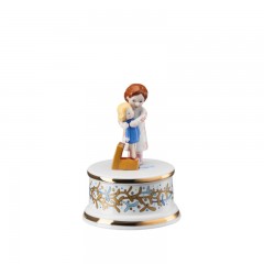 Hutschenreuther Hutschenreuther Jahresartikel Weihnachten 2022 Spieluhr klein 'Weihnachtsabend' d: 9 cm / h: 13 cm Ежегодная статья Hutschenreuther Рождественская музыкальная шкатулка 2022 маленькая "Сочельник" d: 9 см / высота: 13 см