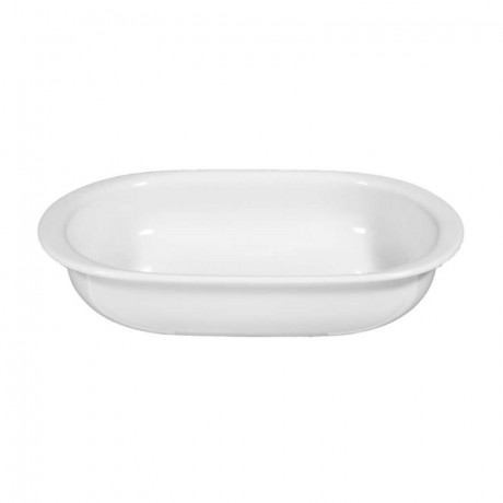 Seltmann Weiden Seltmann Weiden Lukullus Weiss Auflaufform oval 25,5x16,5 cm / 1,05 L Seltmann Weiden Lukullus Weiss Сотейник овальный 25,5x16,5 см / 1,05 л