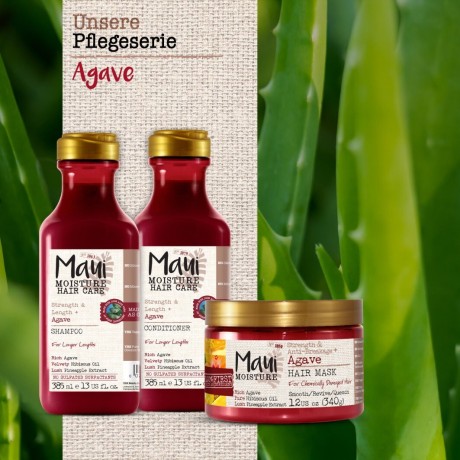 Maui Moisture Smooth & Anti-Breakage Agave Shampoo Гладкий шампунь с агавой против ломкости
