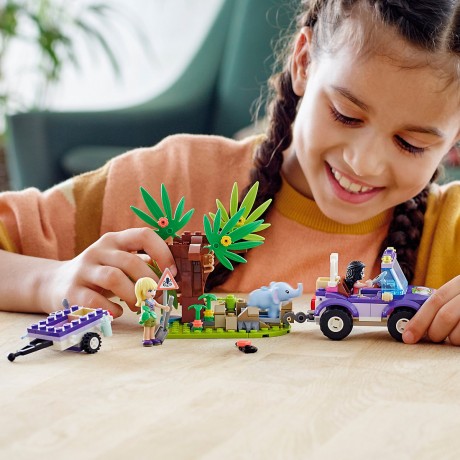 LEGO Friends 41421 Rettung des Elefantenbabys mit Transporter ЛЕГО Джунгли: спасение слонёнка