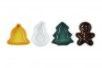 Le Creuset LE CREUSET Mini-Formchen 4er-Set multicolour Набор мини-формочек LE CREUSET, 4 шт.