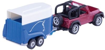 SIKU SIKU 1651 Jeep mit Pferdeanhanger Джип SIKU 1651 с прицепом для перевозки лошадей