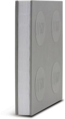 LEGO Notizheft LEGO, verschliessbar, inkl. Gelstift, grau Блокнот LEGO, с замком, с гелевой ручкой, серый