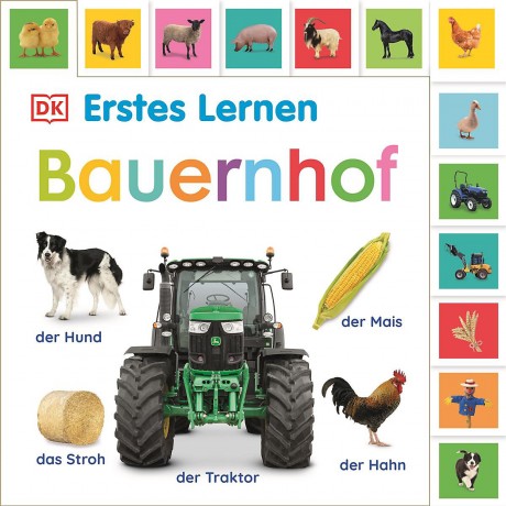 Dorling Kindersley Verlag Erstes Lernen. Bauernhof первое обучение. Фермерский двор