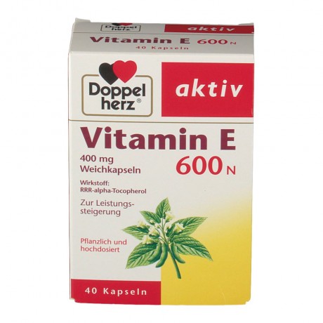 Doppelherz (Доппельхерц) aktiv Vitamin E 600 N 40 шт