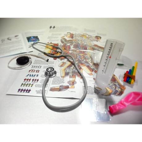 MEDUP Meine Gesundheit Experimentierkasten Atmung Экспериментальный набор «Мое здоровье» Дыхание