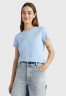 Tommy Hilfiger 1985 C NK SS Basic T-shirt vessel blue 1985 C NK SS — базовая футболка сосуд синий