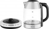 ECG ECG Wasserkocher RK 1781, 1,7 l, 2200 W, Elegante rostfreie Ausfuhrung mit Hartglas Электрочайник RK 1781, 1,7 л, 2200 Вт, элегантный нержавеющий дизайн с закаленным стеклом