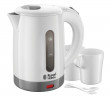 RUSSELL HOBBS RUSSELL HOBBS Wasserkocher 23840-70 Travel Wasserkocher Weiss + 2 Tassen + 2 Teeloffel  RUSSELL HOBBS Чайник 23840-70 Travel Kettle Белый + 2 чашки + 2 чайные ложки