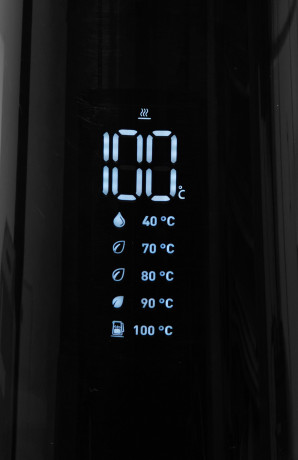 Krups Krups Wasserkocher BW8018 Smart'n Light, 1,7 l, 1800 W, Digitalanzeige, 5 Temperaturstufen, 360°-Sockel, Abschaltautomatik  Чайник Krups BW8018 Smart&#39;n Light, 1,7 л, 1800 Вт, цифровой дисплей, 5 уровней температуры, основание 360°, автоматическо