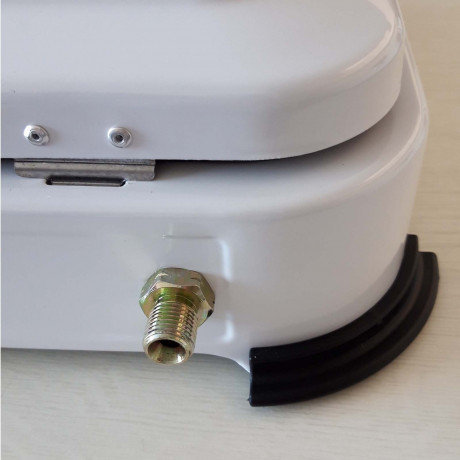 BlueCraft BlueCraft Gaskocher, (inkl. Schlauch 100cm und Campingregler 50mbar), 3-flammig Campingkocher Gasherd mit Zundsicherung  Газовая плита BlueCraft (включая шланг 100 см и регулятор для кемпинга 50 мбар), 3 пламени газовая плита для похода с запаль