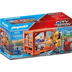 PLAYMOBIL PLAYMOBIL 70774 Containerfertigung Производство контейнеров PLAYMOBIL 70774