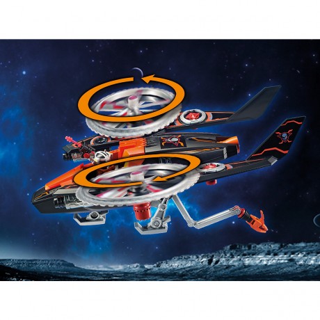 PLAYMOBIL PLAYMOBIL 70023 Galaxy Pirates-Heli PLAYMOBIL 70023 Пираты Галактики Вертолет