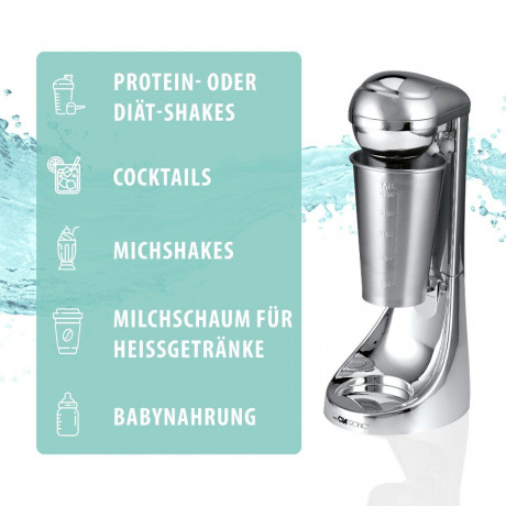 CLATRONIC CLATRONIC Standmixer BM 3472, Barmixer u. Milchaufschaumer in Einem  Настольный миксер CLATRONIC BM 3472, барный миксер и вспениватель молока в одном