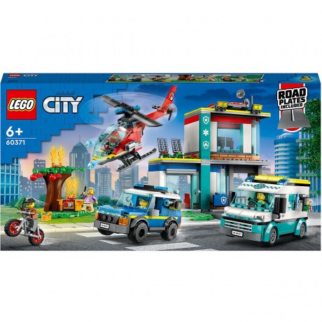 LEGO LEGO City 60371 Hauptquartier der Rettungsfahrzeuge LEGO City 60371 Штаб аварийной машины