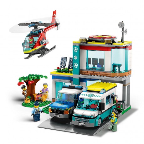 LEGO LEGO City 60371 Hauptquartier der Rettungsfahrzeuge LEGO City 60371 Штаб аварийной машины