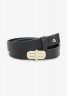 Tommy Hilfiger TURN LOCK BUCKLE Belt black ПОВОРОТНАЯ ПРЯЖКА Ремень черный