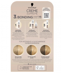 Schwarzkopf Creme Supreme 9-0 Стойкая крем-краска для волос Натуральный светлый блонд, интенсивный уход и 100% закрашивание седины