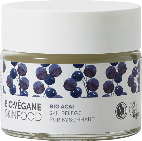 BIO VEGANE (Био Веган) Bio Acai 24h Pflege fur Mischhaut, 50 мл