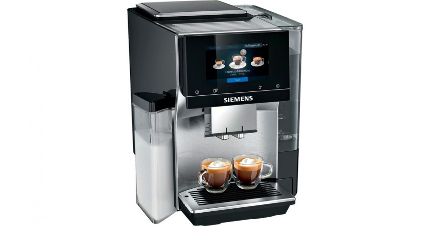 Siemens Siemens TQ707D03 EQ.700 integral, Vollautomat edelstahl/schwarz  edelstahl, schwarz Siemens TQ707D03 EQ.700 встроенный, полностью автоматический, нержавеющая сталь/черный