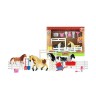 Toi-Toys 2 Pferde inkl Stall und Zubehor 2 лошади