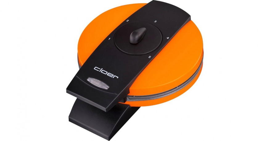 Cloer Cloer Waffeleisen 1627-15 orange/schwarz, 930 Watt orange/schwarz Вафельница Cloer 1627-15 оранжевая/черная, 930 Вт