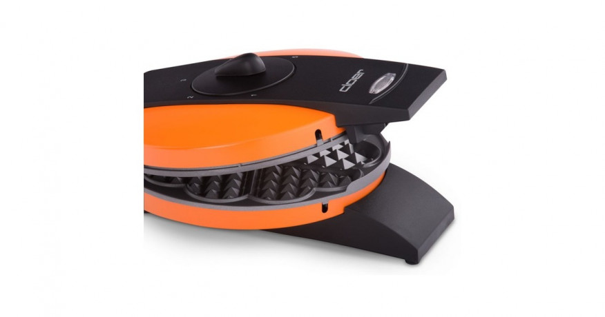 Cloer Cloer Waffeleisen 1627-15 orange/schwarz, 930 Watt orange/schwarz Вафельница Cloer 1627-15 оранжевая/черная, 930 Вт