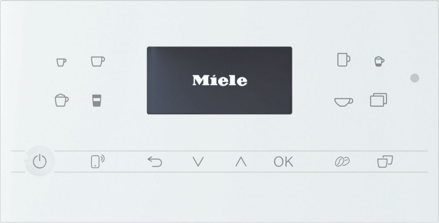 Miele Miele Kaffeevollautomat CM 6160 MilkPerfection, Geniesserprofile, Kaffeekannenfunktion Полностью автоматическая кофемашина Miele CM 6160 MilkPerfection, профили ценителей, функция кофейника