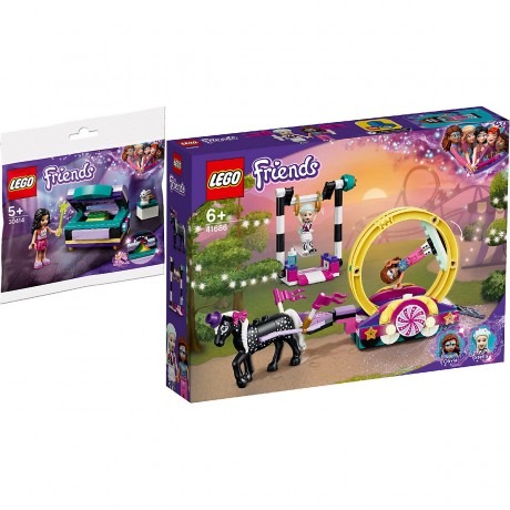Friends 2er Set: 30414 Emmas Zaubertruhe - Polybag + 41686 Magische Akrobatikshow, ЛЕГО Волшебная шкатулка Эммы+Магическая акробатика