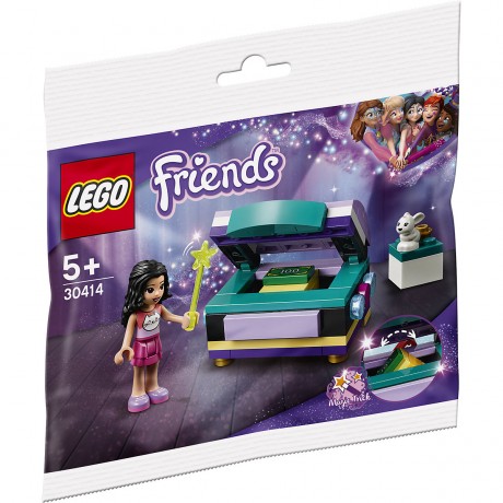 Friends 2er Set: 30414 Emmas Zaubertruhe - Polybag + 41686 Magische Akrobatikshow, ЛЕГО Волшебная шкатулка Эммы+Магическая акробатика