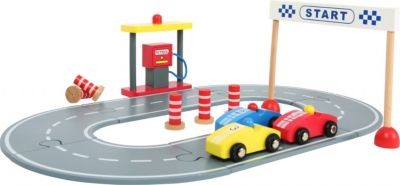 Small Foot Autorennbahn inkl. Spielset Гоночная трасса с игровым набором