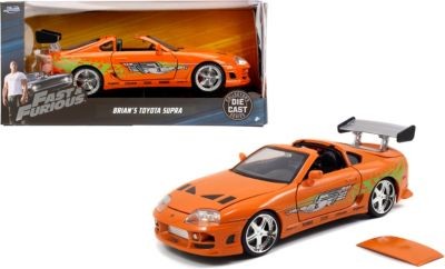 Jada Fast  Furious 1995 Toyota Supra 1:24 Форсаж 1995 Toyota Supra 1:24