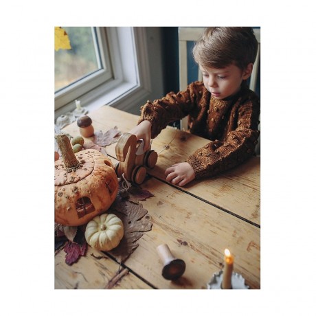 Kinderfeets Bambus Ziehtier Schwan Лебедь из бамбука