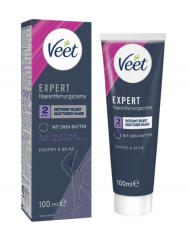Veet EXPERT Haarentfernungscreme Korper &amp; Beine alle Hauttypen,  Крем для удаления волос EXPERT для тела и ног, подходит для всех типов кожи 100мл