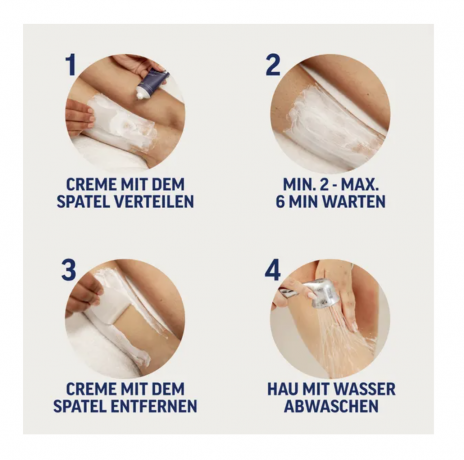 Veet EXPERT Haarentfernungscreme Korper & Beine alle Hauttypen,  Крем для удаления волос EXPERT для тела и ног, подходит для всех типов кожи 100мл